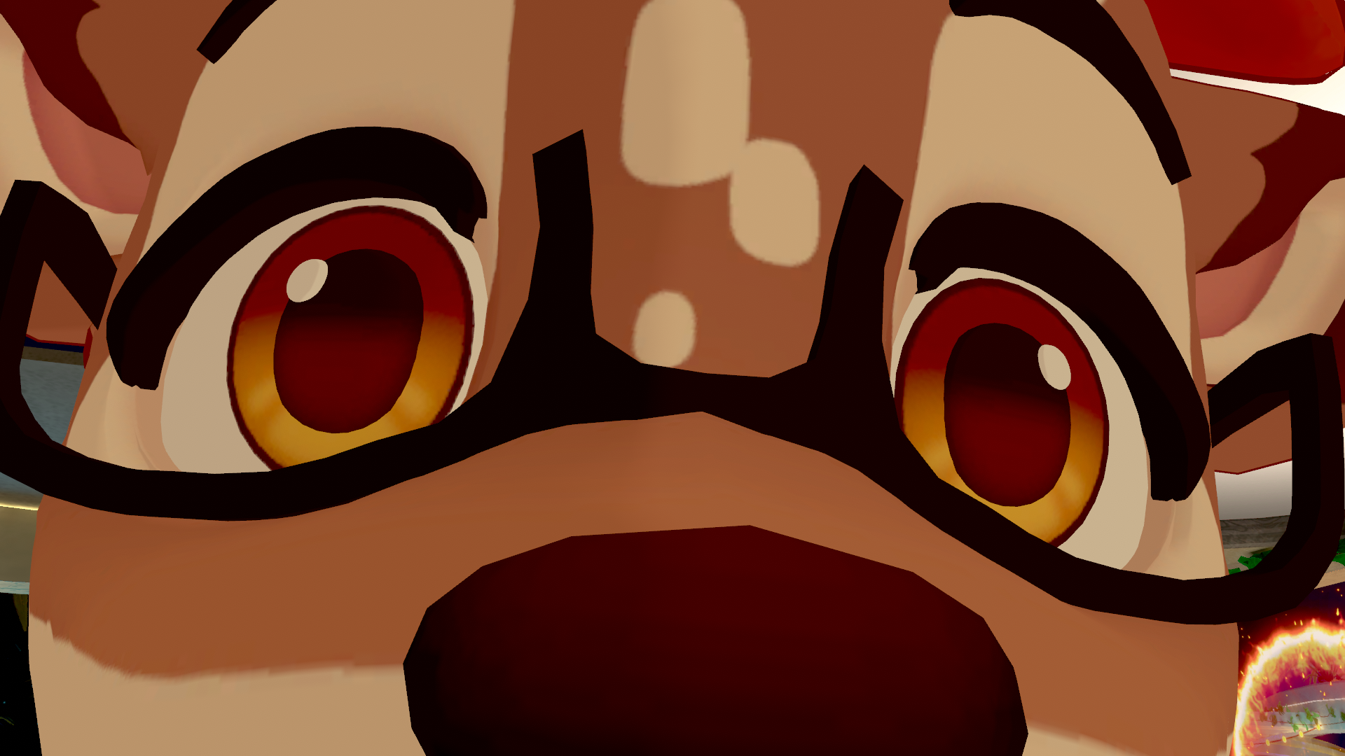 Koye sniffs you